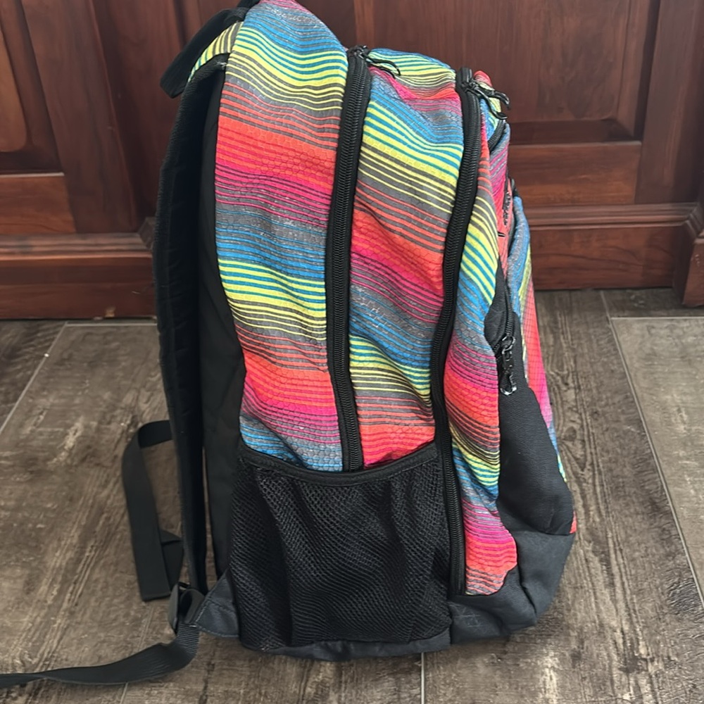 Adidas Backpack Multicolor Striped - Picture 7 of 17